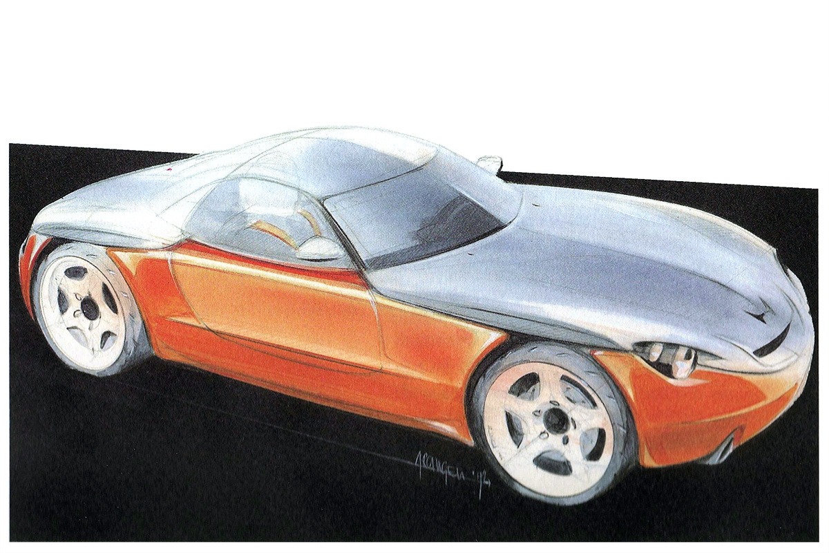 The Honda Argento Vivo A Pininfarina Designed Spider