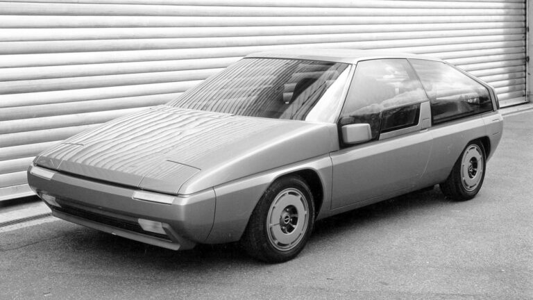 The Mazda MX-81 Aria By Bertone was restored in Italy