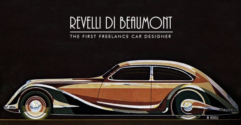 Mario Revelli di Beaumont: the first Freelance Car Designer
