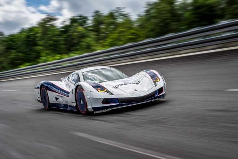 Aspark and M.A.T. Set World Record with 438.7 kph SP600 Electric Hypercar