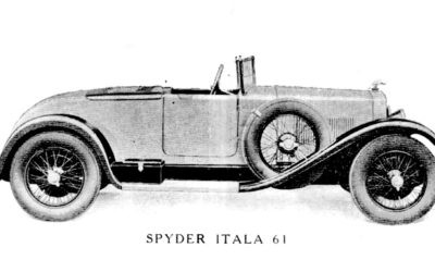 Itala 61 Spyder Viotti & Tolfo