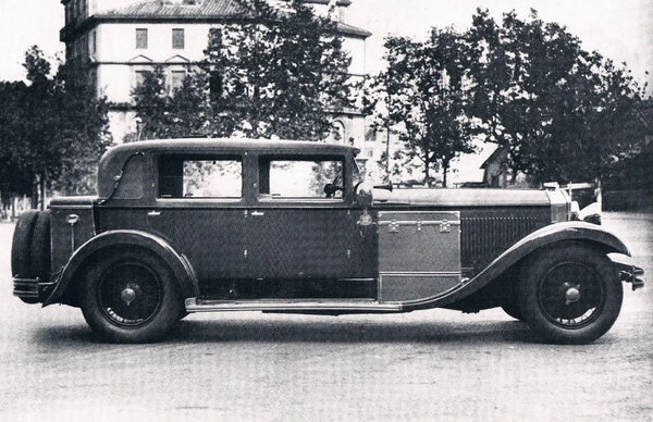 Sala Isotta-Fraschini Tipo 8A SS Faux-Cabriolet Saloon, #1423, 1928 for the Marquis Francesco de Pinedo