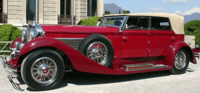 The Castagna Mercedes 770 Grosser of 1931. Ercole Castagna designed the body of this car at the request of Benito Mussolini, who wanted to impress Paul von Hindenburg, the President of Germany.