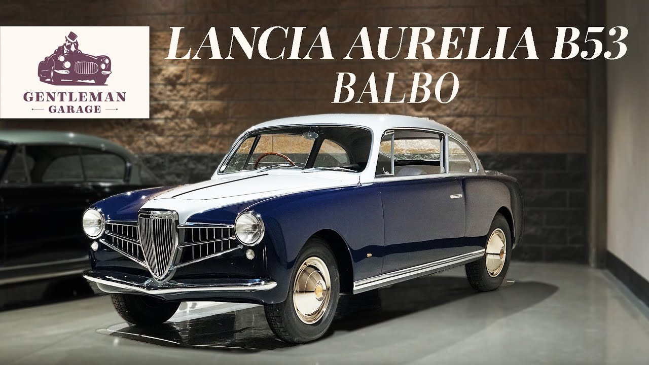 The Lancia Aurelia B53 Balbo one-off (video interview)