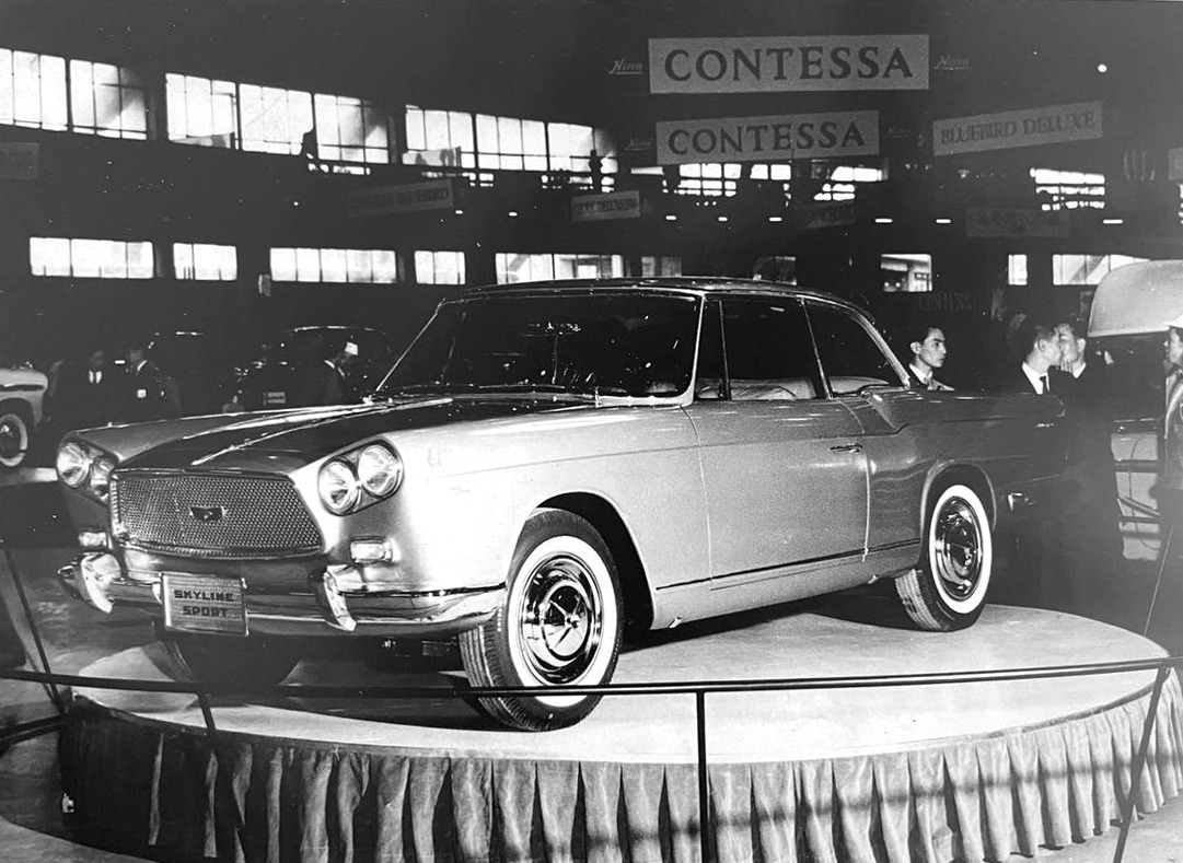 prince skyline coupe tokyo 1962